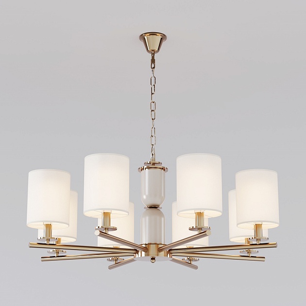 Подвесная люстра Eurosvet Caprera 60146/8 латунь Фото № 1