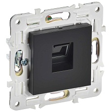 SKANDY Розетка компьютерная RJ45 кат.5E SK-K01Bl черный IEK SK-K10-1-K02