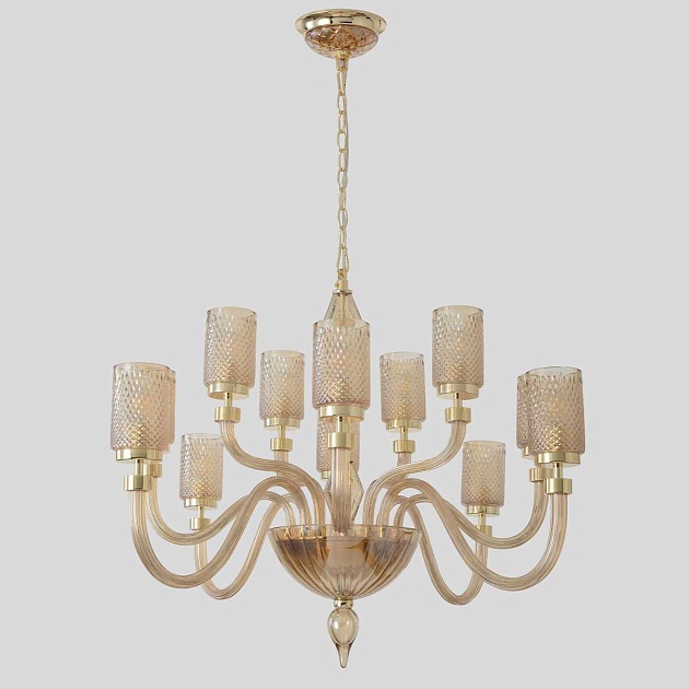 Подвесная люстра Crystal Lux SILVESTRO SP12 AMBER изображение 8 Подвесная люстра Crystal Lux SILVESTRO SP12 AMBER Фото № 8