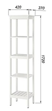 Стеллаж Шведский Стандарт Кантри 420 410335002300 1