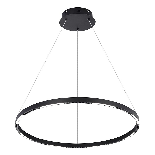 Подвесной светодиодный светильник iLedex Vision 2063-D800 BK Фото № 1