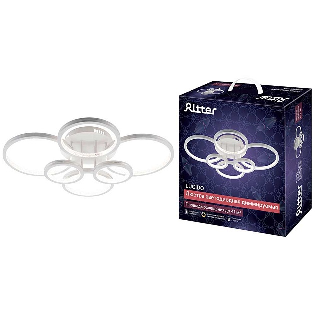Потолочная люстра Ritter LUCIDO 51648 8 Фото № 1