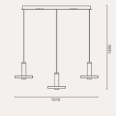 Подвесной светодиодный светильник Romatti Cullinan Capellu PD11135W 1