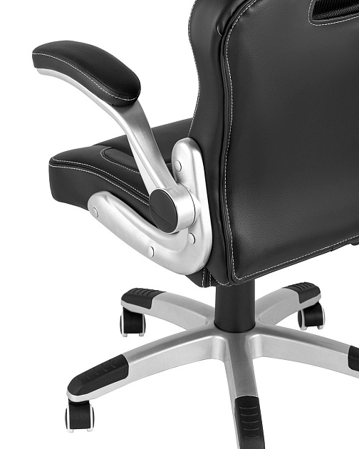 Игровое кресло TopChairs Genesis черное SA-R-10 black Фото № 6