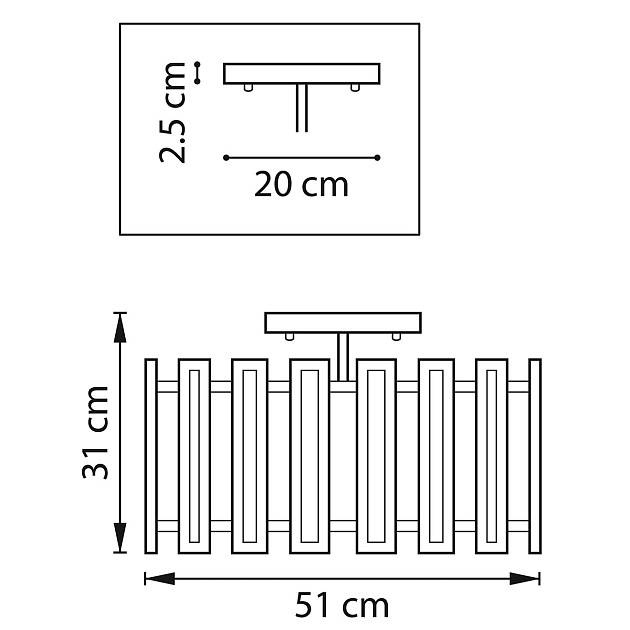 Потолочная люстра Lightstar Agave 712042 Фото № 2