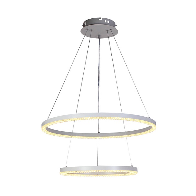 Подвесная светодиодная люстра Profit Light 6037/2 WHT изображение 1 Подвесная светодиодная люстра Profit Light 6037/2 WHT Фото № 1