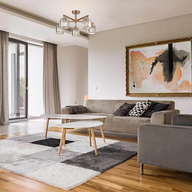 Потолочная люстра Escada Adorn 692/5P Сopper изображение 5 Потолочная люстра Escada Adorn 692/5P Сopper Фото № 5