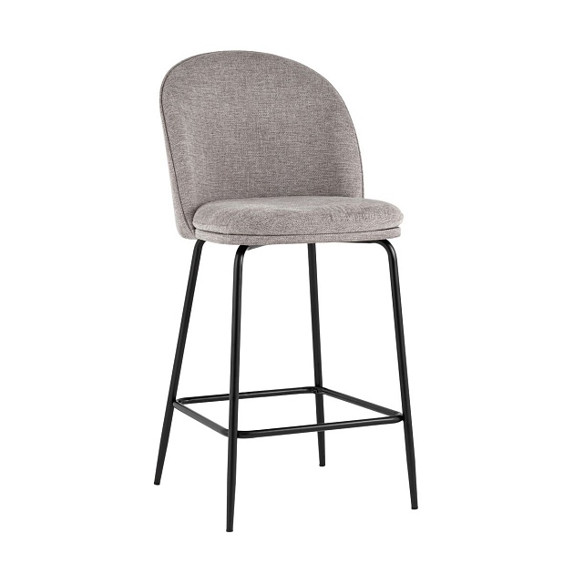 Полубарный стул Stool Group Echo counter chair light grey УТ000038596 изображение 1 Полубарный стул Stool Group Echo counter chair light grey УТ000038596 Фото № 1
