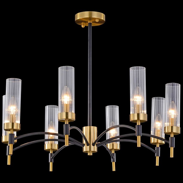 Потолочный светильник ILLUMICO IL5177-8PLS-29 BRASS TUBO изображение 1 Потолочный светильник ILLUMICO IL5177-8PLS-29 BRASS TUBO Фото № 1