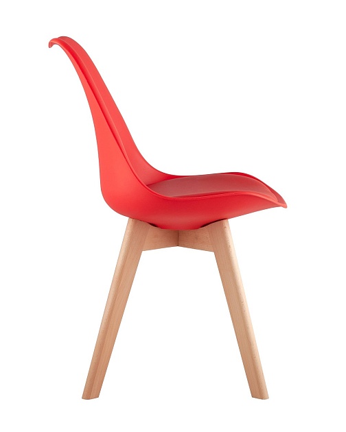 Кухонный стул Stool Group FRANKFURT красный дер. ножки Y863 red изображение 3 Кухонный стул Stool Group FRANKFURT красный дер. ножки Y863 red Фото № 3