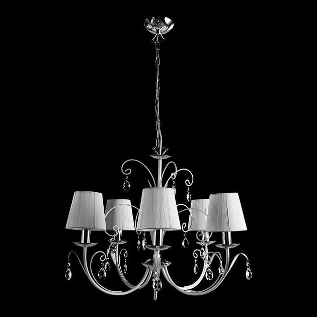 Подвесная люстра Arte Lamp Romana Snow A1743LM-5WH Фото № 3