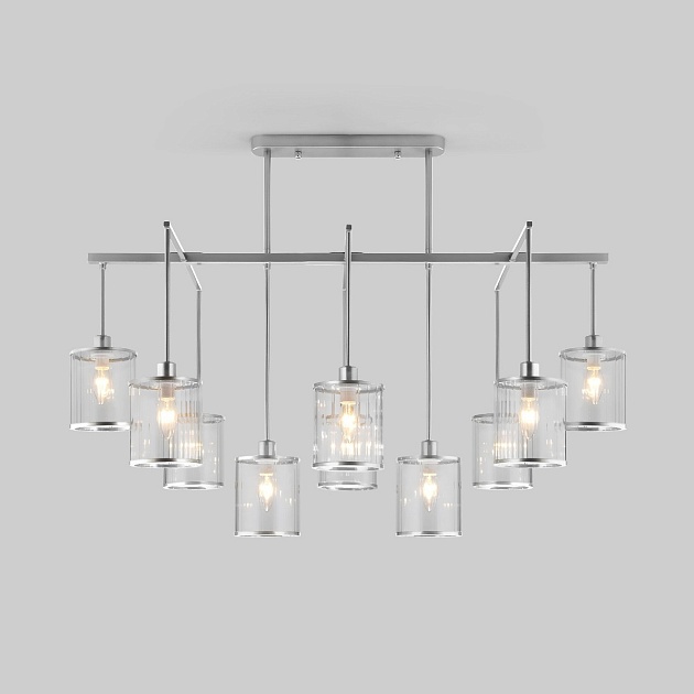 Потолочная люстра Eurosvet 60144/10 хром Фото № 1