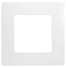 Рамка 1-постовая Legrand Etika белая 672501