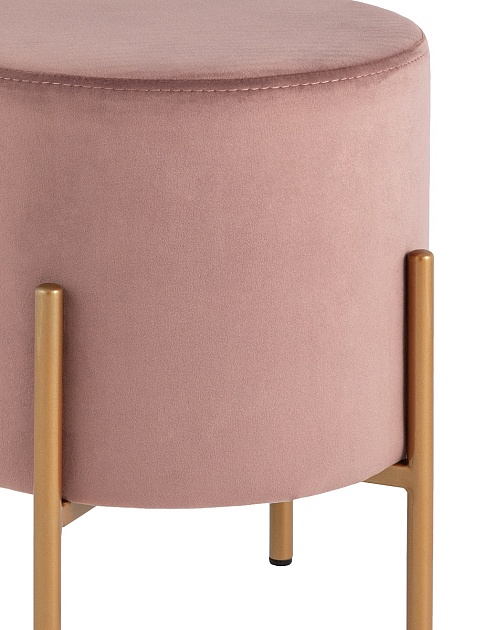 Пуф Stool Group Кейси велюр пыльно-розовый vd-keysi-b15 Фото № 3
