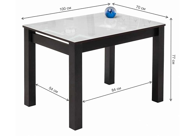 Кухонный стол Woodville Раймунд 462105 изображение 3 Кухонный стол Woodville Раймунд 462105 Фото № 3