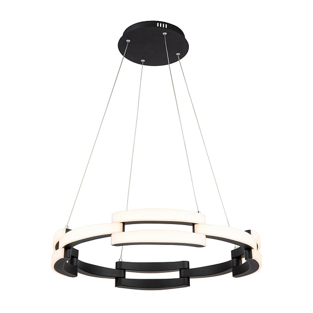 Подвесная светодиодная люстра Gerhort G61297/12BK Фото № 1