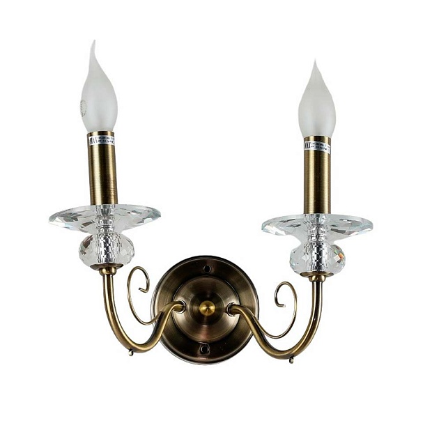 Бра ЭкономСвет 15008/2wAB+CL изображение 1 Бра ЭкономСвет 15008/2wAB+CL Фото № 1