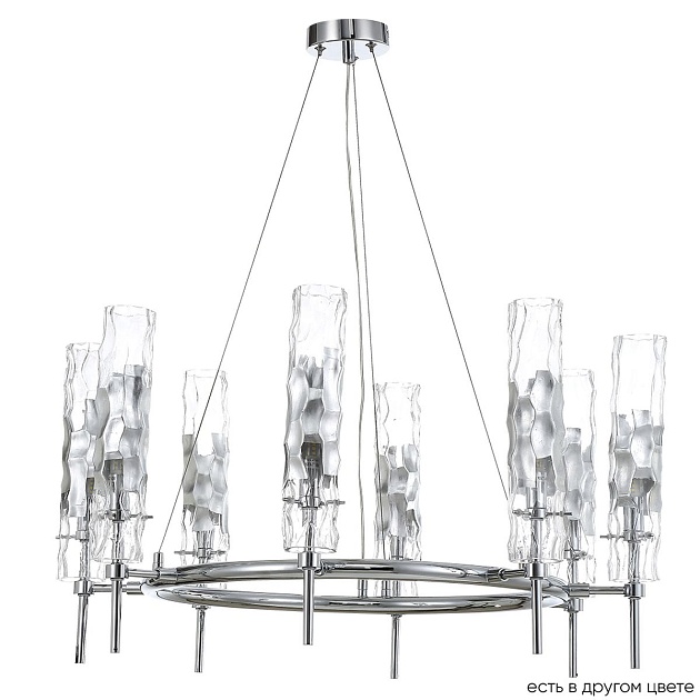 Подвесная люстра Crystal Lux Primavera SP8 Chrome изображение 1 Подвесная люстра Crystal Lux Primavera SP8 Chrome Фото № 1