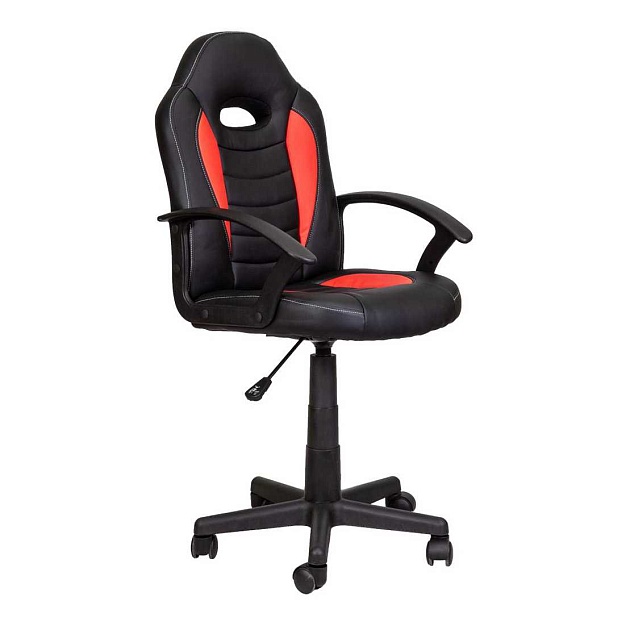 Игровое кресло AksHome Race красный, экокожа 62967 изображение 1 Игровое кресло AksHome Race красный, экокожа 62967 Фото № 1