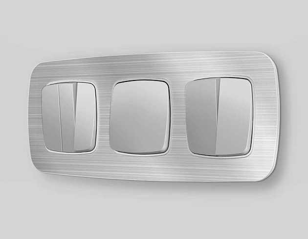 Лицевая панель выключателя AMBRELLA VOLT OP4010 изображение 2 Лицевая панель выключателя AMBRELLA VOLT OP4010 Фото № 2