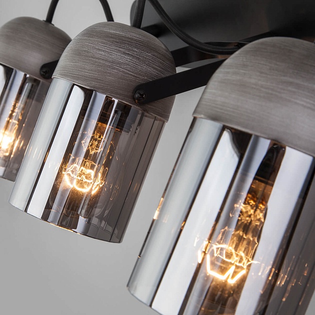 Спот Eurosvet Mars 20122/3 черный/тертый серый Фото № 3