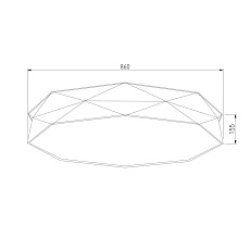 Потолочный светильник TK Lighting 6196 Kantoor Nature 1