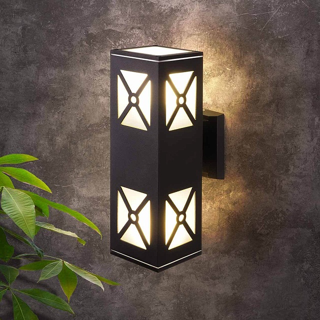 Уличный настенный cветильник Elektrostandard 1405 Techno черный a041976 изображение 2 Уличный настенный cветильник Elektrostandard 1405 Techno черный a041976 Фото № 2