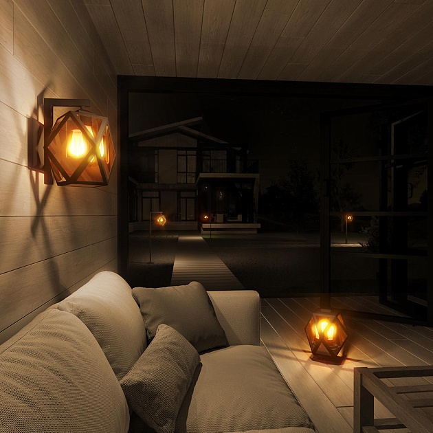 Уличный светильник Elektrostandard Ambra 35133/S черный a056234 изображение 6 Уличный светильник Elektrostandard Ambra 35133/S черный a056234 Фото № 6