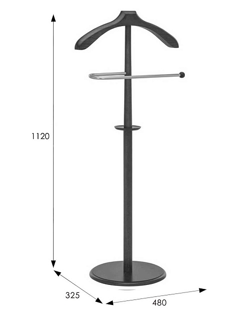 Костюмная вешалка Мебелик В 25Н 002232 Фото № 3