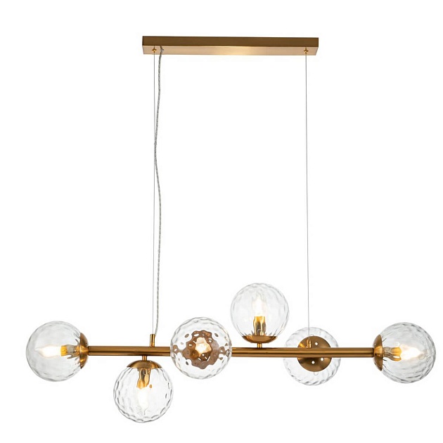 Подвесная люстра Indigo Cocoon 11008/6P Brass V000122 Фото № 1