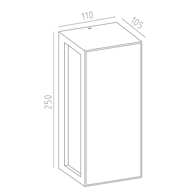 Уличный настенный светильник Mantra Beret 7928 Фото № 2