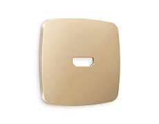 Лицевая панель розетки AMBRELLA VOLT OP6140