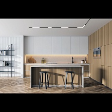 Трековый светильник DENKIRS SMART LINEAR DK8004-CONN-BK 1