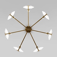 Потолочная люстра Eurosvet Marble 60158/7 латунь 3