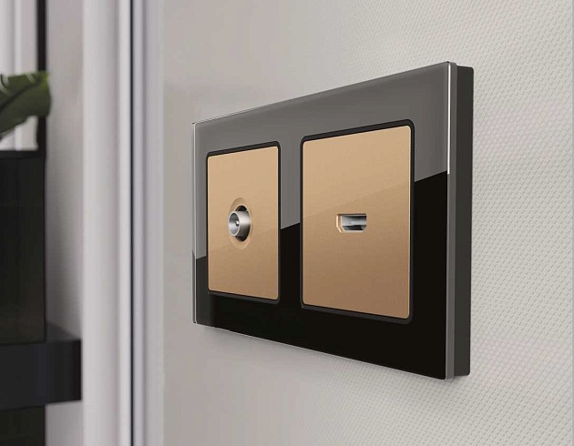 Лицевая панель розетки AMBRELLA VOLT AP6140 изображение 2 Лицевая панель розетки AMBRELLA VOLT AP6140 Фото № 2