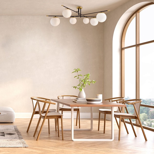 Потолочная люстра Maytoni Nostalgia MOD048CL-06G изображение 8 Потолочная люстра Maytoni Nostalgia MOD048CL-06G Фото № 8