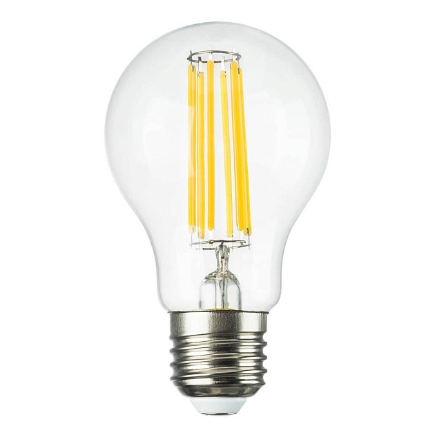 Лампа светодиодная Lightstar E27 8W 3000K полусфера прозрачная 933002 Фото № 1