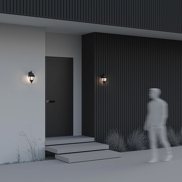 Уличный настенный светильник Maytoni Abbey Road O003WL-01B изображение 9 Уличный настенный светильник Maytoni Abbey Road O003WL-01B Фото № 9