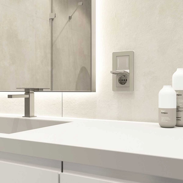 Умный сенсорный выключатель двухклавишный (дымчатый) W4523641/ a069765 Фото № 2