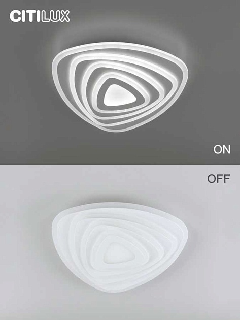 Потолочный светодиодный светильник Citilux Триест Смарт CL737A34E Фото № 9