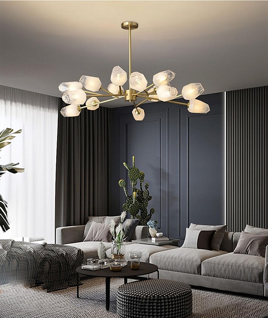 Подвесная люстра Romatti Kobo Driada 6071-15 Фото № 1