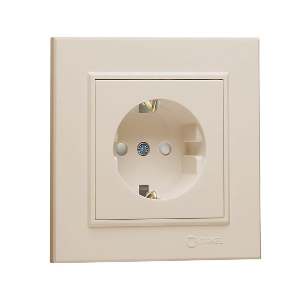 Розетка сателитная проходная Makel Karea 56010133 Фото № 1