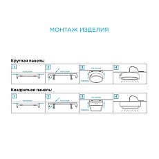Накладная светодиодная панель Apeyron 06-66 1