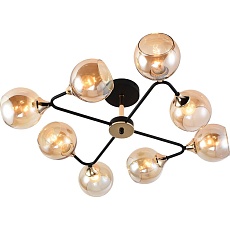 Потолочная люстра Reluce 01339-0.3-08 BK+FGD 4