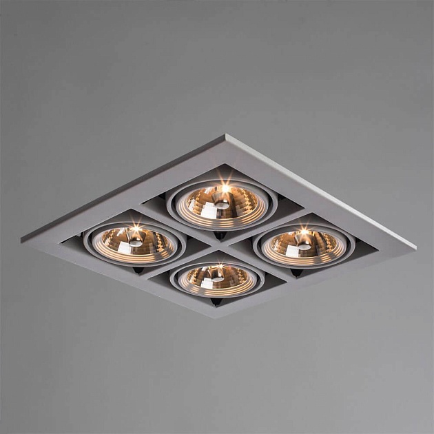 Встраиваемый светильник Arte Lamp Cardani A5930PL-4WH изображение 4 Встраиваемый светильник Arte Lamp Cardani A5930PL-4WH Фото № 4