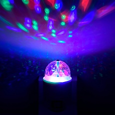 Настенный светильник Gauss с фиксированной проекцией диско DIY0041 4