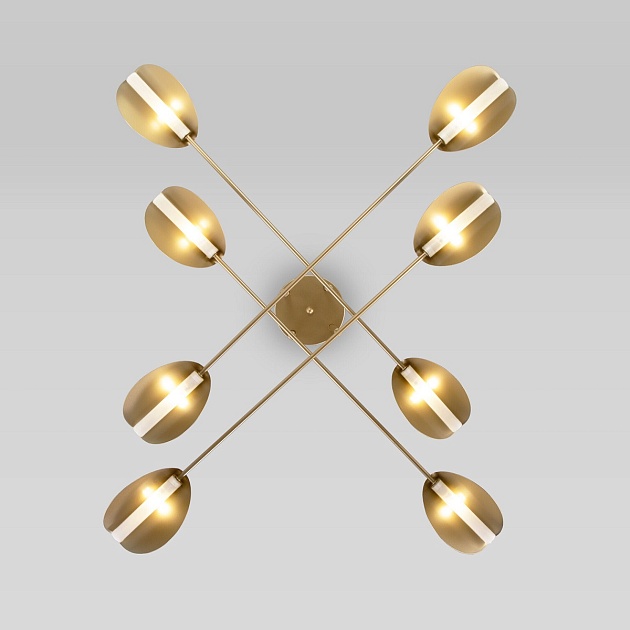 Потолочная люстра Eurosvet Grazia 70148/8 золото Фото № 5