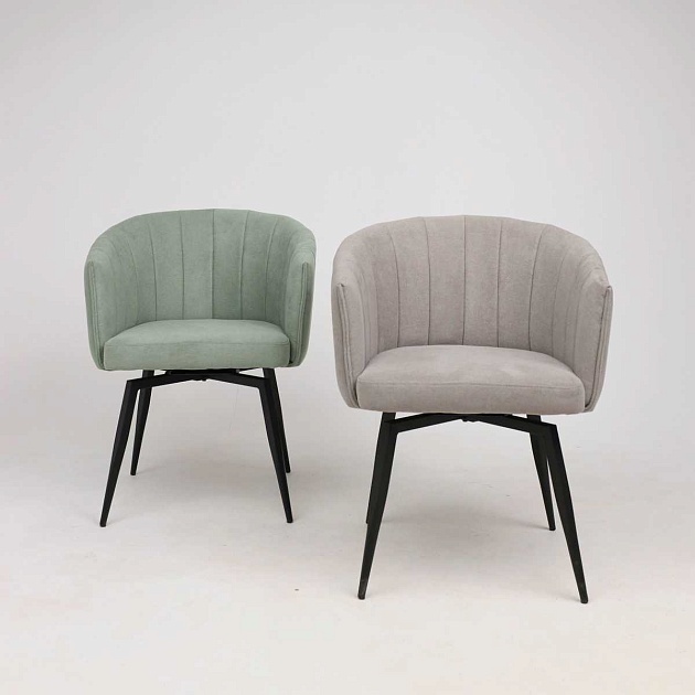 Поворотное кресло AksHome Melon светло-бежевый, ткань 82154 изображение 5 Поворотное кресло AksHome Melon светло-бежевый, ткань 82154 Фото № 5