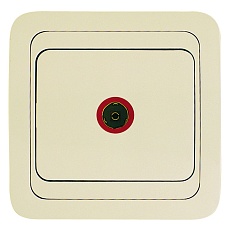 Розетка тv концевая 4db Makel Mimoza 25027