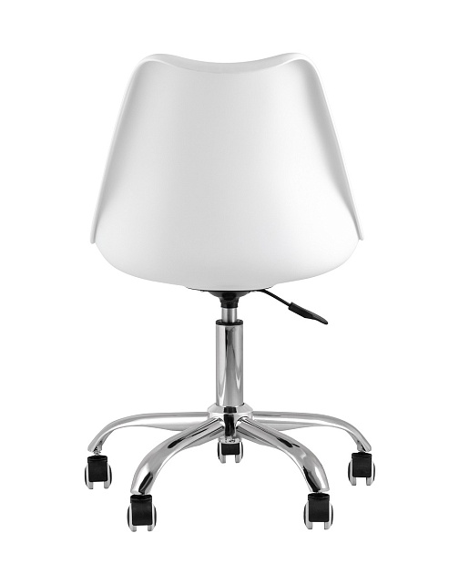 Офисный стул Stool Group BLOK пластиковый белый Y818 white изображение 5 Офисный стул Stool Group BLOK пластиковый белый Y818 white Фото № 5